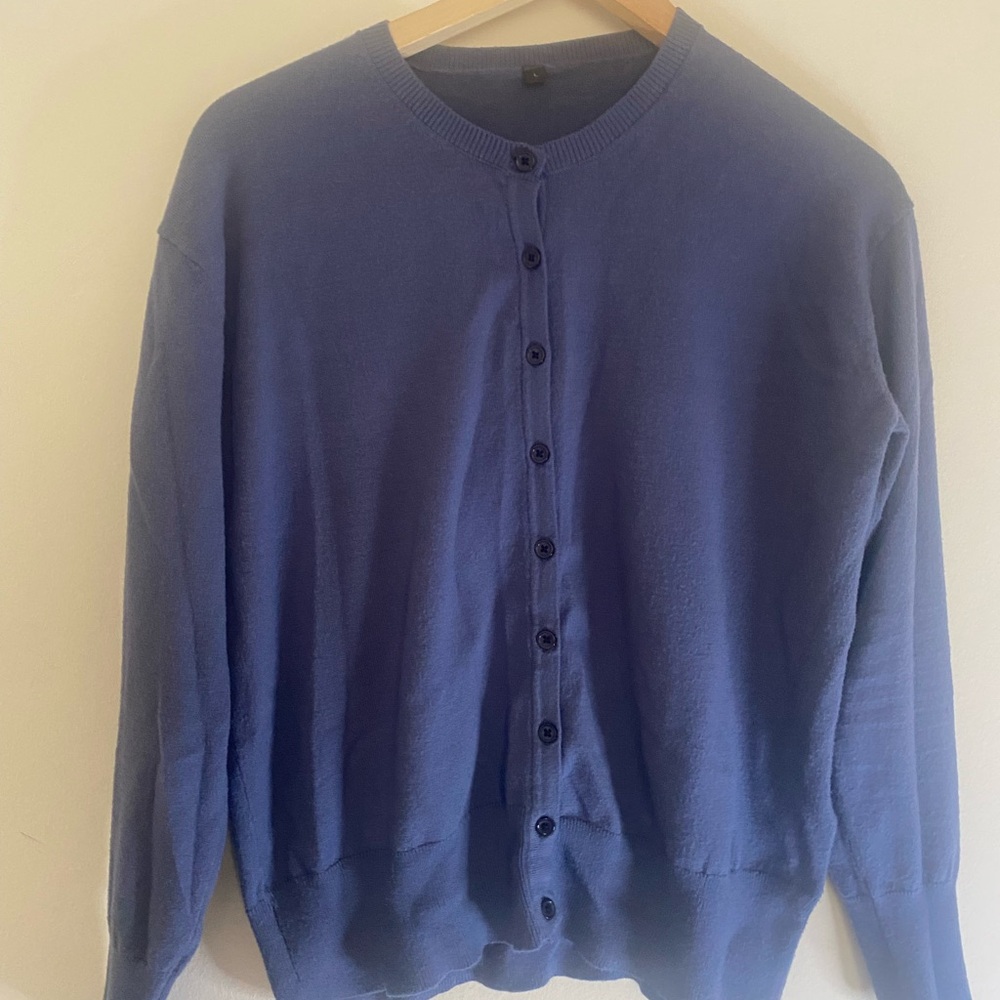Source Unknown Blue Cardigan